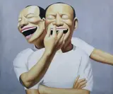Yue Minjun, Untitled, Oil on canvas