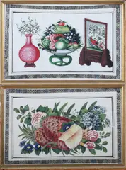 Anonymous, Precious Objects, Two ink and color on rice paper