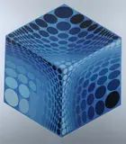 Untitled by Victor Vasarely, Color silkscreen, sold Apr 2009