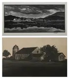 Asa Cheffetz, MAY SUNLIGHT and PASTORALE, VERMONT: TWO WORKS, each signed in pencil lower right