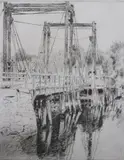 Childe Hassam, The Old Toll Bridge