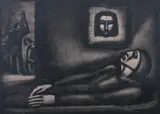Georges Rouault, De Profundis, Plate 47, etching and aquatint
