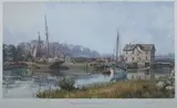 John Stobart, Ring'S End Landing, Color lithograph