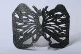 Marilee Harris Shapiro, Butterfly, Bronze with dark green patina - Height: 15 1/2 in