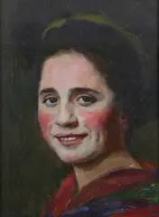 Schneider, Johanna, Oil on panel