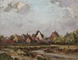 Meredith Watling, Walberswick, Oil on board