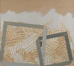 Mario Paolotsoy, Homage to Einstein, Mixed media
