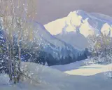 Anne R. Speiss, Mt, Oil on board