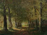 Zur M. Beek, In the Deep Woods, Oil on canvas