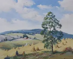Golden Maple by Ernest Fredericks, Oil on canvas, sold Apr 2009