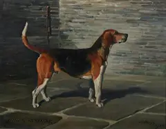 Franklin Brooke Voss, Belvoir Rummager, Oil on canvas