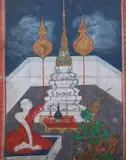 Anonymous, Deities, Ink and color on paper