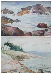 Anna Morse, Land'S End, Watercolor