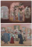 Edward Lamson Henry, COME GIRLS AS THE MEN SAY "HERE'S TO LOOKING AT YOU", and A "PRIVATE VIEW" AT THE NATIONAL ACADEMY: TWO WORKS, first