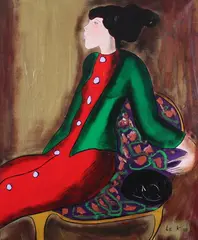 Linda LeKinff, Grenadine, Oil on canvas