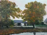 Domaine de Rongiras by Michel de Saint-Alban, Oil on canvas, sold Jun 2009