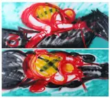Clorindo Testa, At the Wire: a Diptych, AT THE WIRE: A DIPTYCH, acrylic on canvas