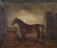 Benjamin Cam Norton, "Ginger", Oil on canvas