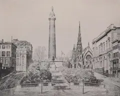 Don Swann, Baltimore Street Scene, Engraving