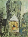 John Piper, Untitled, Dordogne' (Levinson 188) screenprint in colours