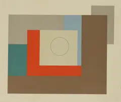 Ben Nicholson, Untitled, 1936' lithograph in colours