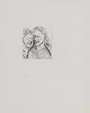 Lucian Freud, Untitled, Lucian Freud OM CH (1922-2011) 'A Couple' etching