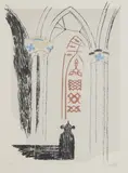Untitled by John Piper, Shropshire' (Levinson 128) lithograph in colours, sold Oct 2023