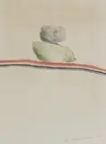 David Hockney, Untitled, David Hockney OM CH RA (b.1937) 'Rocks Nevada' lithograph in colour