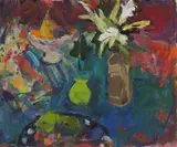 Sheila Macmillan, Untitled, oil on card 50.5 x 42cm