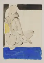 John Emanuel, Untitled, mixed media 55 x 38cm and 50.5 x 35.5cm