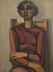 John Melville, Untitled, oil on canvas 80 x 56.5cm