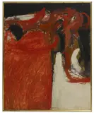 Untitled by William Crozier, oil on canvas 90.5 x 75.5cm, sold Oct 2023