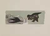 Georges Braque, Untitled, 1882-1963) 'Cinq Poésies en Hommage à Georges Braque' lithograph in colours