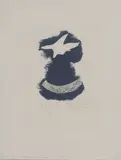 Georges Braque, Untitled, frontispiece lithograph in colours from 'Le Tir à l'Arc'