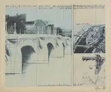 Christo, Untitled, 1935-2020) 'The Pont Neuf Wrapped' offset lithograph in colours