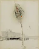 Emvin Cremona, Untitled, mixed media on paper 63 x 51cm