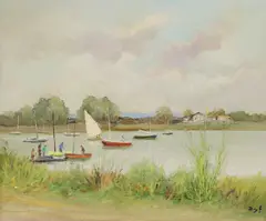 Marcel Dyf, Untitled, oil on canvas 46 x 54.5cm