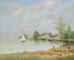 Marcel Dyf, Untitled, oil on canvas 60 x 72cm