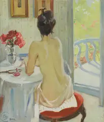 Maria Ivanova, Untitled, oil on canvas 70 x 60cm