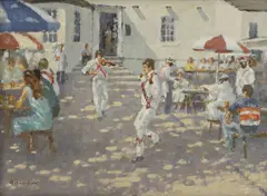 William Burns, Untitled, oil canvas laid on board 30 x 40cm
