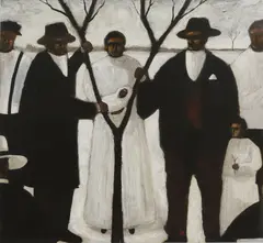 John Caple, Untitled, oil on board 81.5 x 83.5cm Provenance: With John Martin Gallery