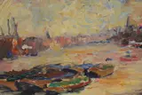 Leonard Bennetts, Untitled, oil on canvas 34 x 44.5cm