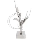 Leonardo Nierman, Flama de la amistad, Escultura en acero inoxidable III / VI