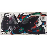 Gran Bretaña, de la serie Miró escultor by Joan Miró, 1975, Litografía sin número de tiraje, offered Dec 2022