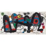Portugal, de la serie Miró escultor by Joan Miró, 1974, Litografía sin número de tiraje, offered Dec 2022