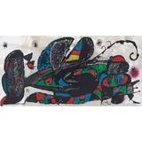 Irán, de la serie Miró escultor by Joan Miró, 1975, Litografía sin número de tiraje, offered Dec 2022