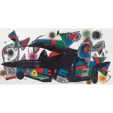 Dinamarca, de la serie Miró escultor by Joan Miró, 1975, Litografía sin número de tiraje, offered Dec 2022