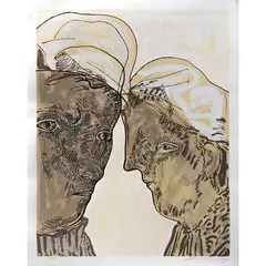 Diálogo by Jose Luis Cuevas, Serigrafía 33 / 100, offered Dec 2022