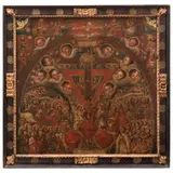 Alegoría de la Fe, MÉXICO, FINALES SIGLO XVIII, Óleo sobre tela
