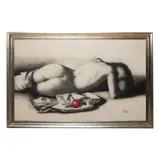 Firmado Baglioni, Untitled, Mixta sobre papel